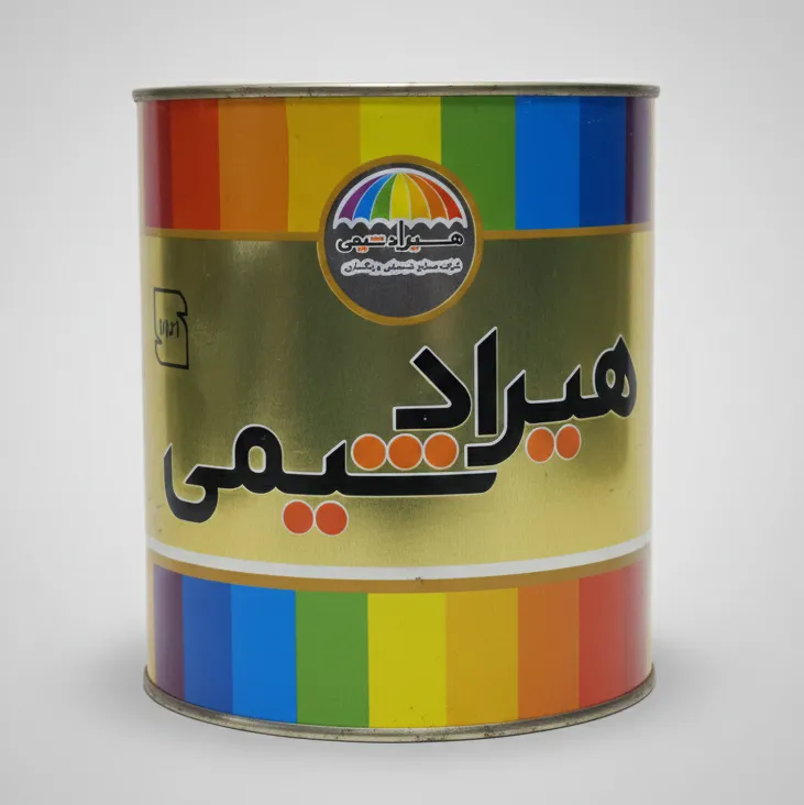 رنگ هیراد شیمی پوشرنگ روغنی براق آلکیدی